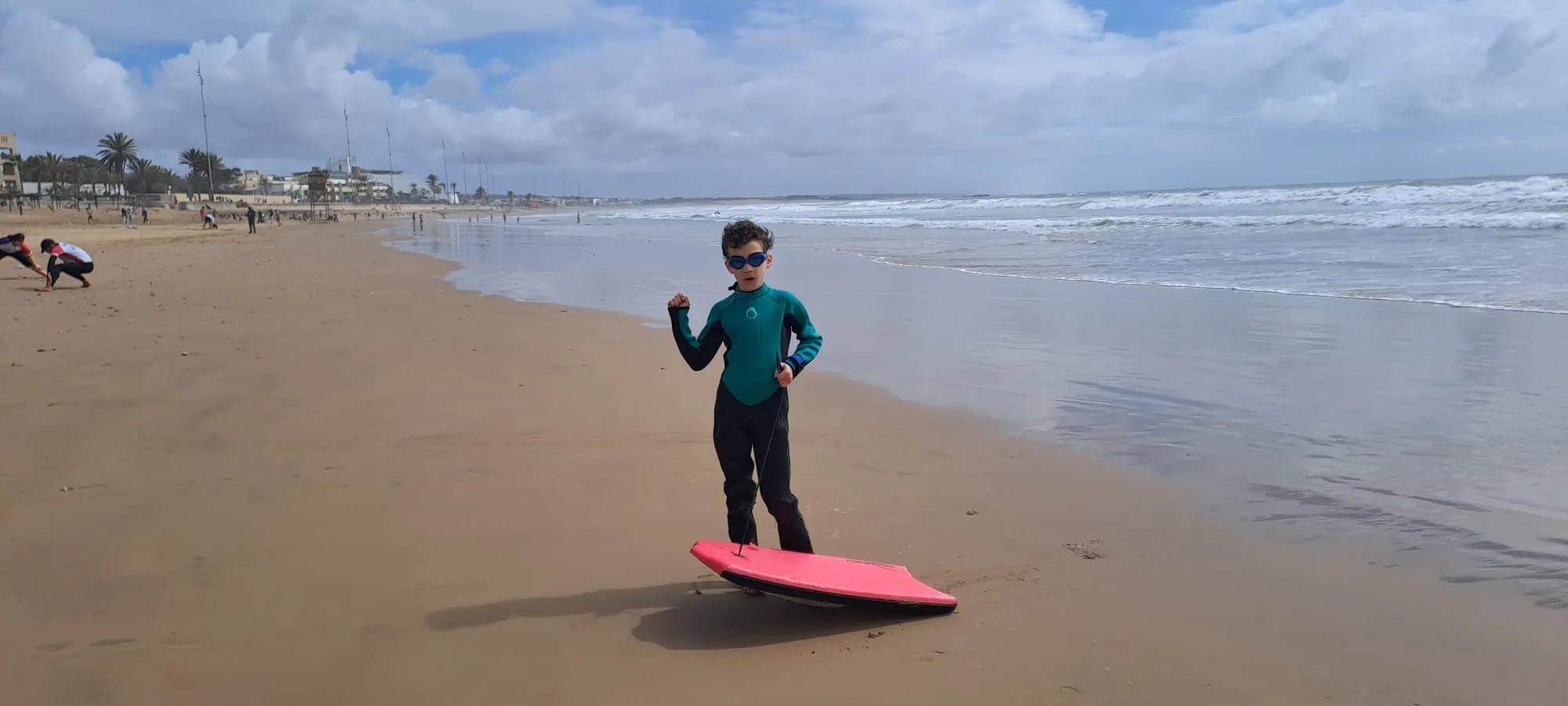 Simo surfing near Agadir